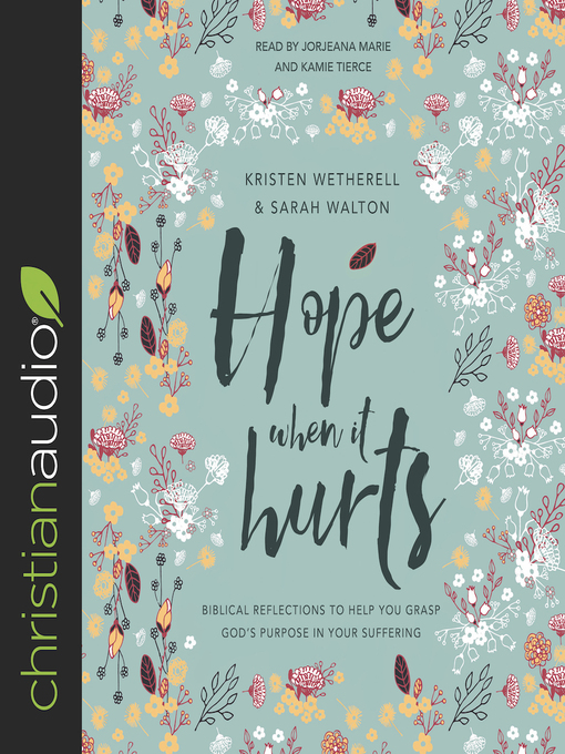Title details for Hope When It Hurts by Jorjeana Marie - Available